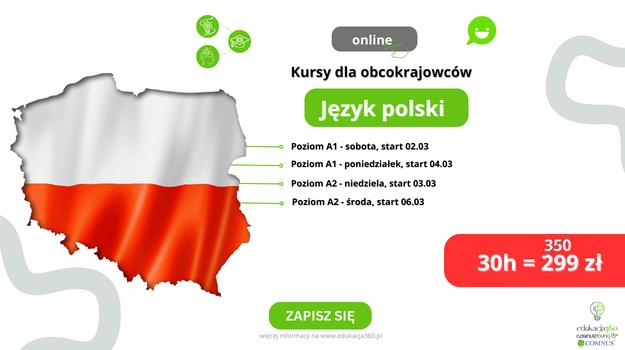 Kurs Języka polskiego dla obcokrajowców