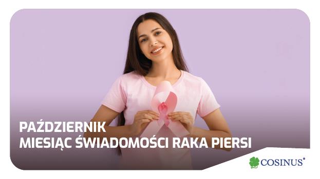 Październik to Miesiąc Świadomości Raka Piersi 🎀