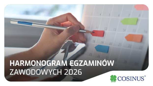 Sprawdź harmonogram egzaminów zawodowych lato 2026