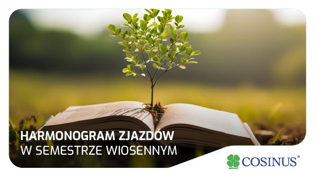 Harmonogram zjazdów w semestrze wiosennym!