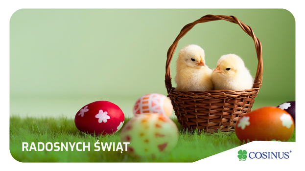 Radosych Świąt Wielkanocnych!