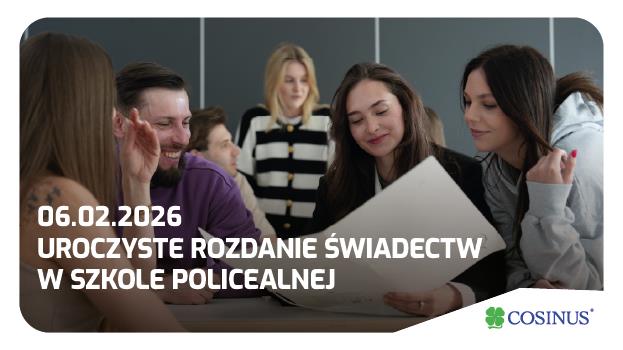 Uroczyste rozdanie świadectw