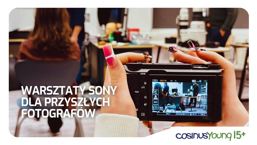 Warsztaty Sony dla przyszłych fotografów