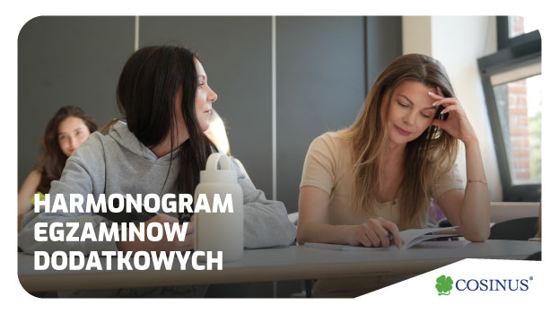 Harmonogram egzaminów dodatkowych