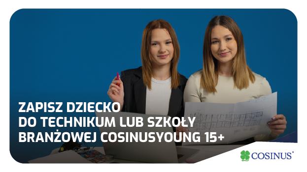 Zapisz dziecko do CosinusYoung 15+ Gdynia