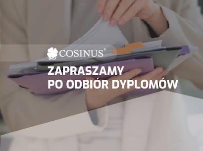 Odbiór dyplomów i certyfikatów w COSINUS