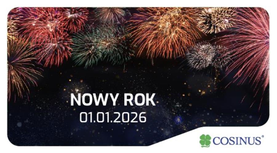 Życzenia Noworoczne - Cosinus Warszawa