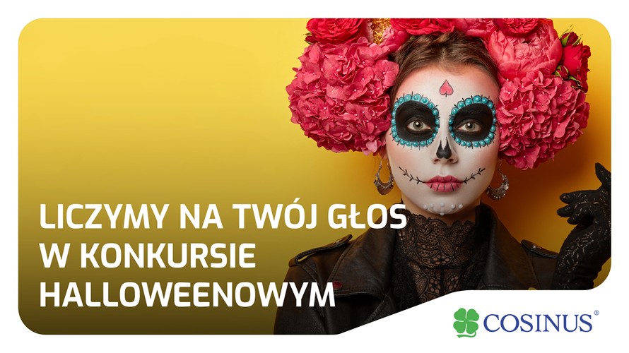 Wesprzyj Cosinus Nowy Sącz w konkursie Halloween!