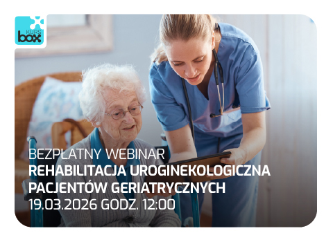 Bezpłatny webinar – Rehabilitacja uroginekologiczna pacjentów geriatrycznych
