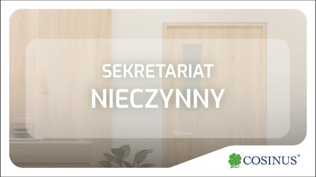 W dniach 2-3.02. sekretariat przy ul. Moniuszki 1 będzie zamknięty.