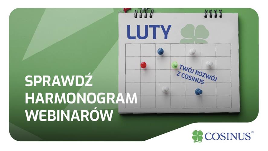 Lutowy maraton wiedzy – zapraszamy na darmowe webinary!