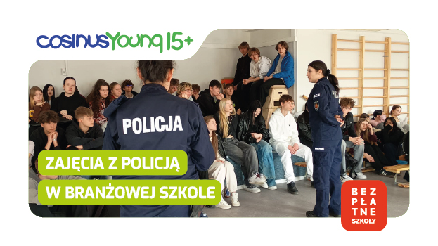 Zajęcia z policją w Branżowej Szkole I Stopnia