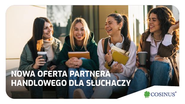 NOWA OFERTA RABATOWA DLA SŁUCHACZY SZKÓŁ COSINUS OD ACTIV. CENTRUM WŁOCŁAWEK