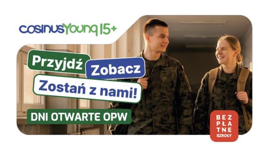 Dzień Otwarty OPW w Technikum Informatycznym CosinusYoung 15+