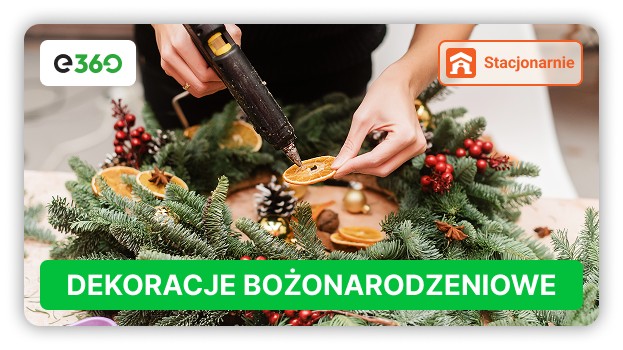 Zapraszamy na kurs Dekoracje Bożonarodzeniowe