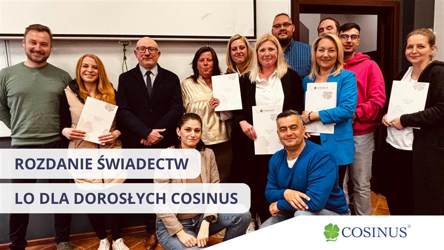 ZAKOŃCZENIE ROKU SZKOLNEGO W LICEUM DLA DOROSŁYCH