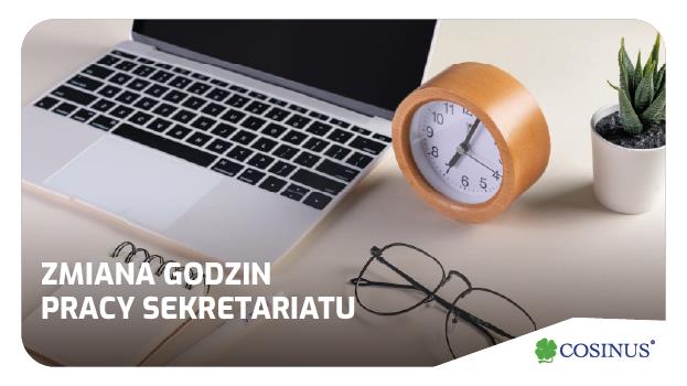 Nowe godziny pracy sekretariatu