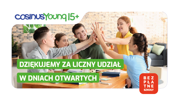 Zapraszamy na kolejny Dzień Otwarty w CosinusYoung 15+ w Bytomiu!