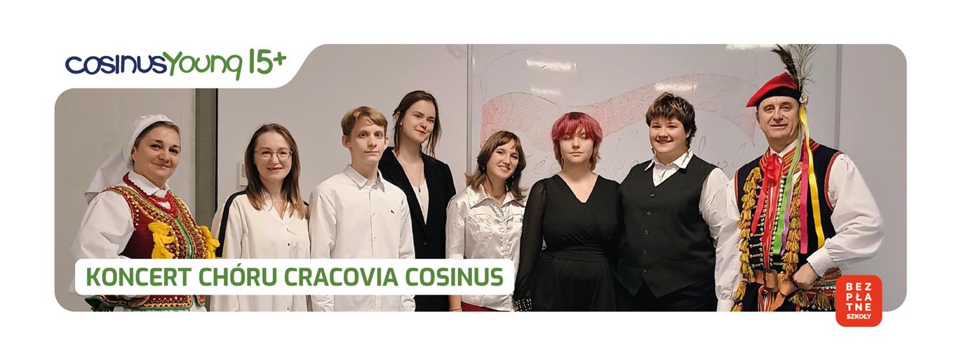 Koncert szkolnego chóru Cracovia Cosinus