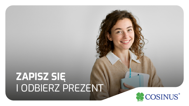 Zapisz się do Cosinusa i odbierz prezent niespodziankę!