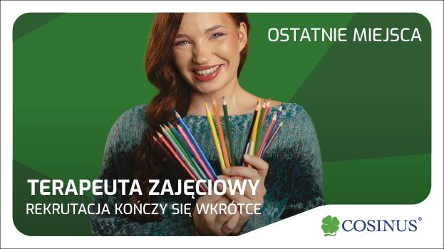 Zostały ostatnie wolne miejsca na kierunek „Terapeuta zajęciowy”!