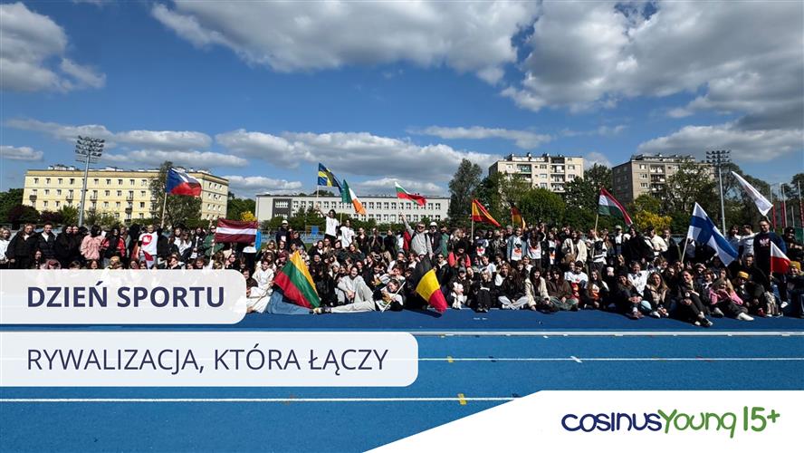 DZIEŃ SPORTU - MŁODZI PLASTYCY WKRACZAJĄ NA BOISKO