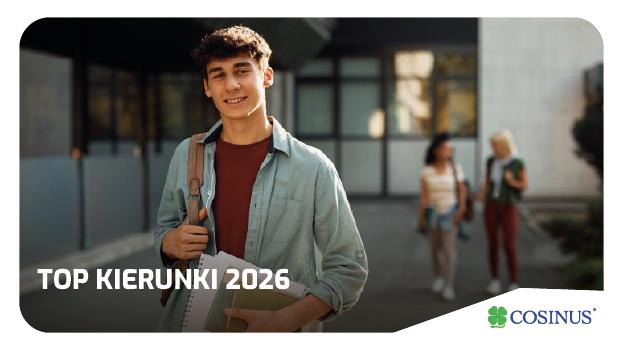 Poznaj TOP kierunki w Cosinus Skierniewice i wybierz naukę, która daje praktyczne umiejętności