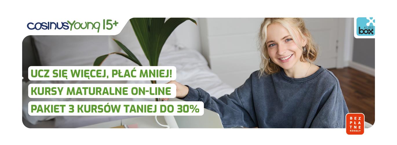 Przygotuj się do matury w wygodnej formie online!