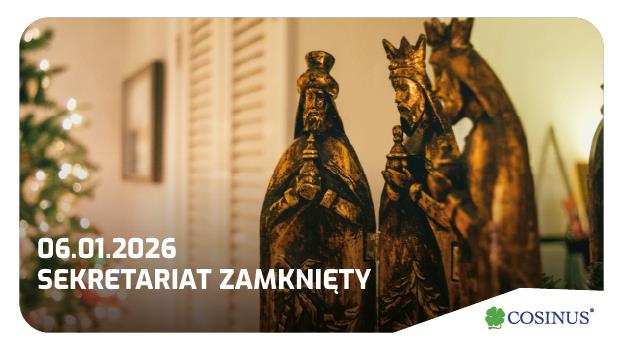 Święto Trzech Króli - sekretariat nieczynny