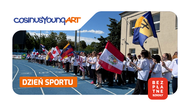 Dzień Sportu w Liceum Sztuk Plastycznych CosinusYoung ART
