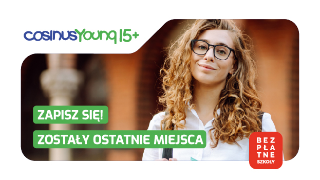 Rekrutacja do CosinusYoung 15+ Kalisz trwa