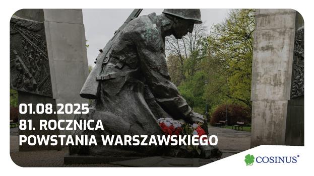 1 sierpnia – 81. rocznica wybuchu Powstania Warszawskiego