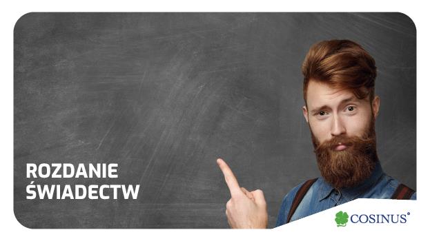 Uroczyste rozdanie świadectw