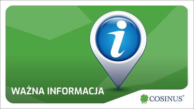 Ważna informacja dla Słuchaczy!