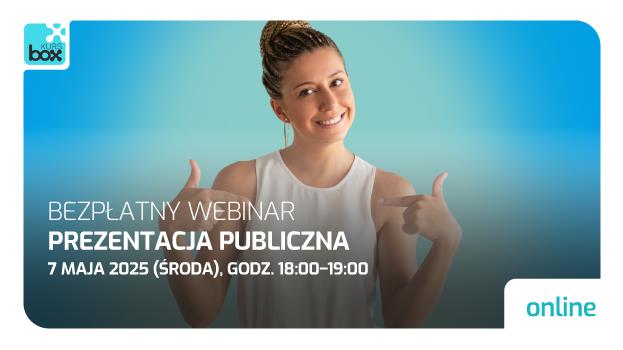 Bezpłatny webinar: Prezentacja Publiczna