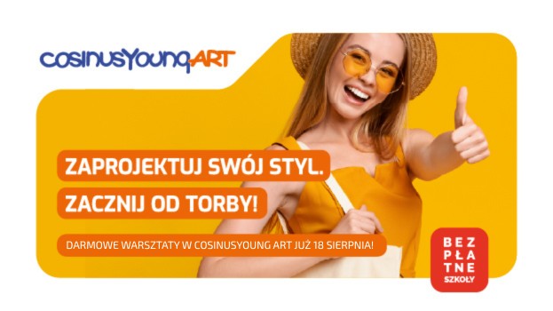 Darmowe warsztaty z malowania toreb w CosinusYoung ART