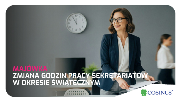 Godziny pracy sekretariatu