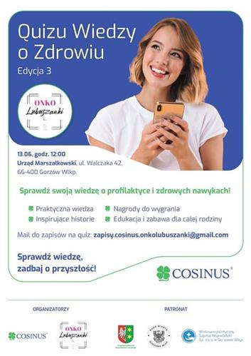 III edycja Quizu Wiedzy o Zdrowiu!