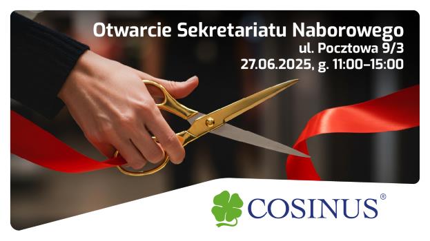 Oficjalne otwarcie sekretariatu naborowego - Cosinus