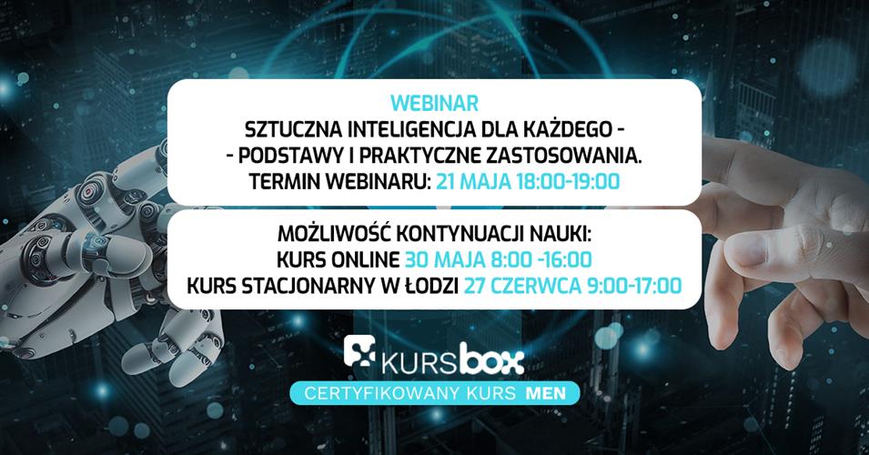 Bezpłatny webinar: Sztuczna inteligencja dla każdego!