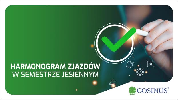 Harmonogramy zjazdów semestr jesienny