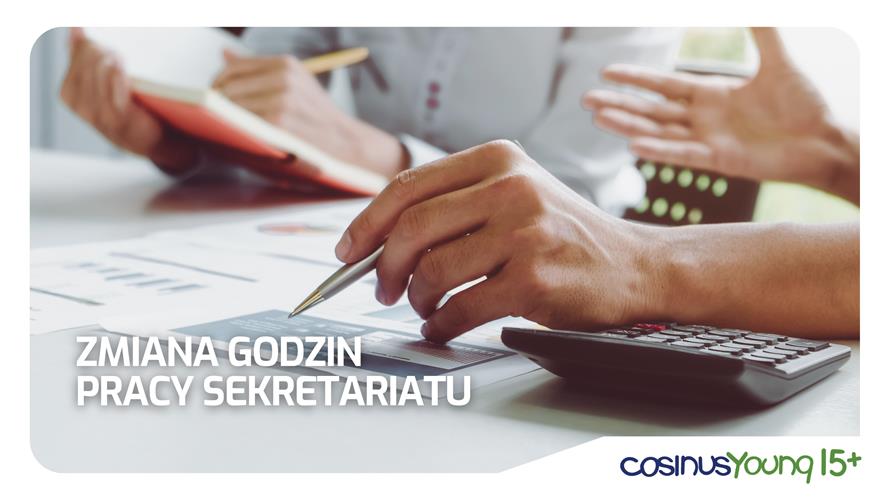 Zmiana godzin pracy sekretariatu