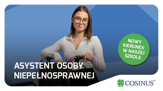 Nowość w ofercie -Asystent Osoby Niepełnosprawnej