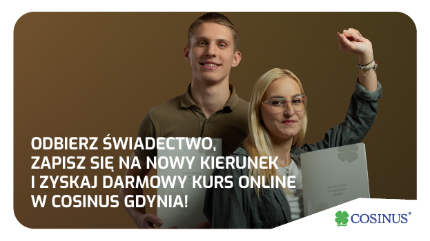 Promocja dla Absolwentow Szkoly Policealnej Cosinus Gdynia