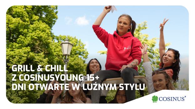 Dzień otwarty w luźnym stylu - Grill & Chill z CosinusYoung 15+ Olsztyn