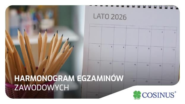 Harmonogram egzaminów zawodowych