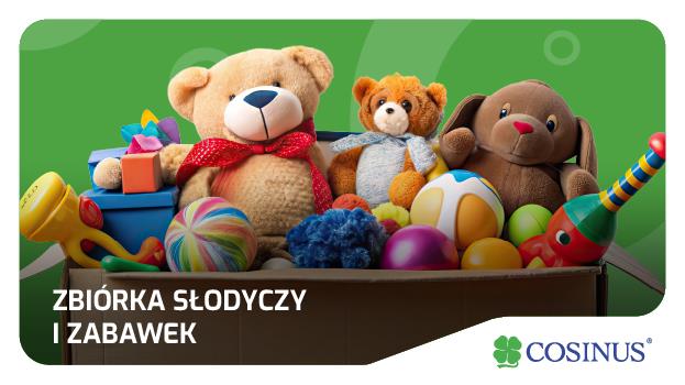 Zbiórka słodyczy i zabawek