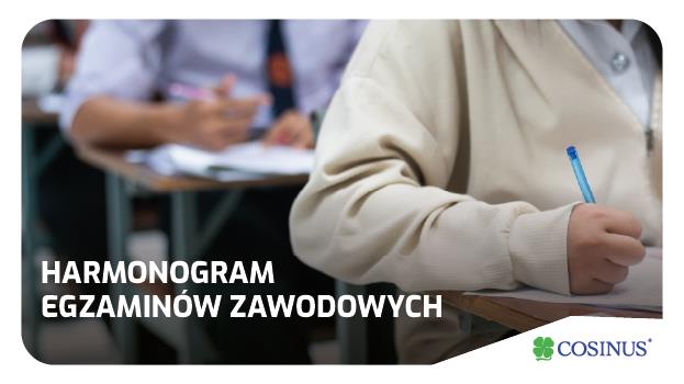 Harmonogram egzaminów zawodowych