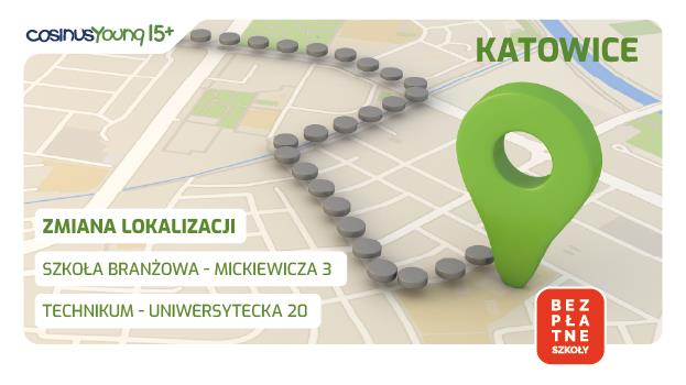Zmiana adresów szkół CY 15+ – ważna informacja dla uczniów i rodziców