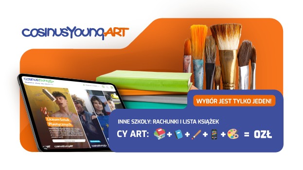Darmowa wyprawka szkolna i tablet dla każdego ucznia – oszczędzaj z CosinusYoung ART w Lublinie